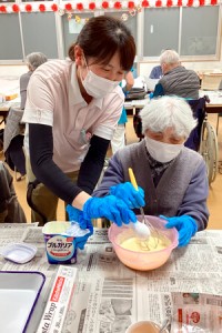 おやつ作り